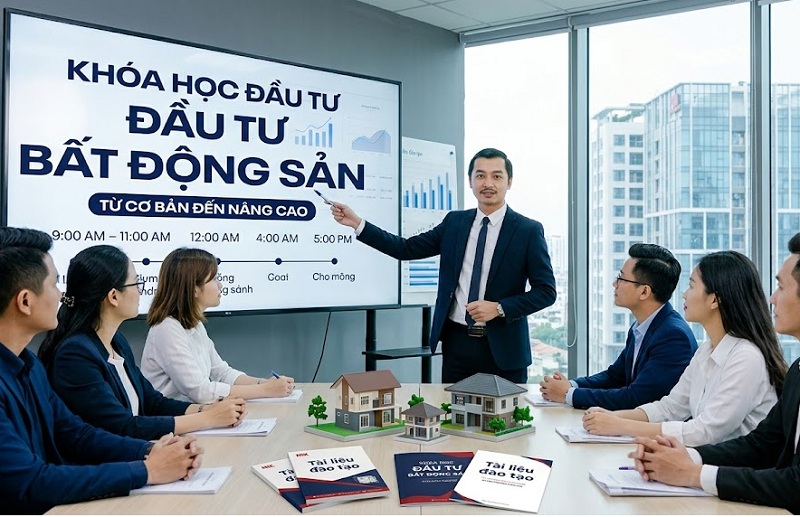 khóa học đầu tư bất động sản