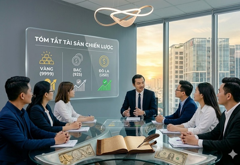 khóa học đầu tư vàng, bạc, usd